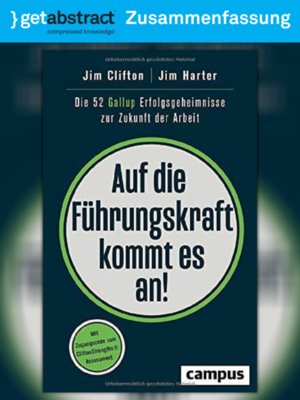 cover image of Auf die Führungskraft kommt es an! (Zusammenfassung)